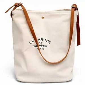 Parisian Canvas Tote Bag Merche Paris